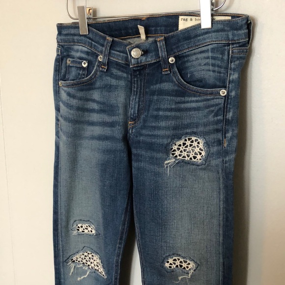 Rag & bone skinny in crochet lace - Picture 3 of 7